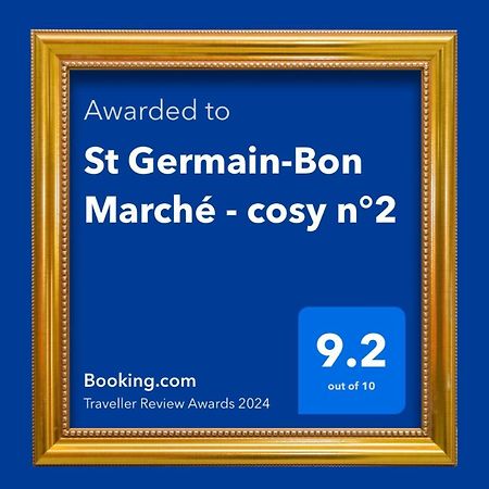 St Germain-Bon Marche - Cosy N°2 Lägenhet Paris Exteriör bild